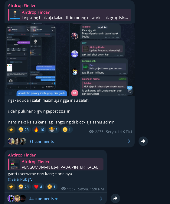 Airdrop Finder tweet media