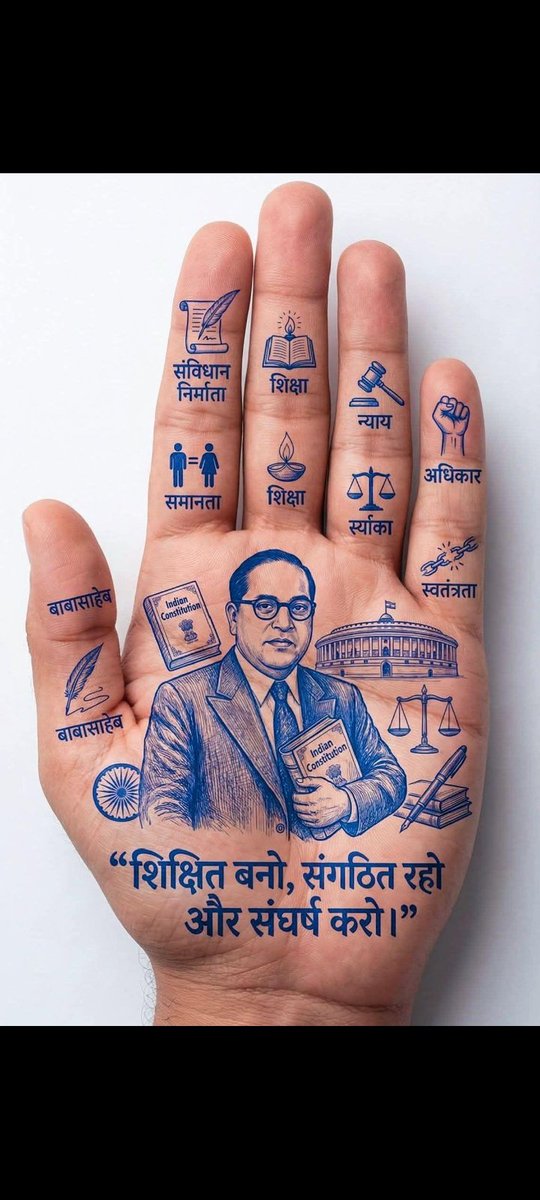 अम्बेडकर जयंती पर हार्दिक बधाई ।🎂
#अम्बेडकरजयंती
