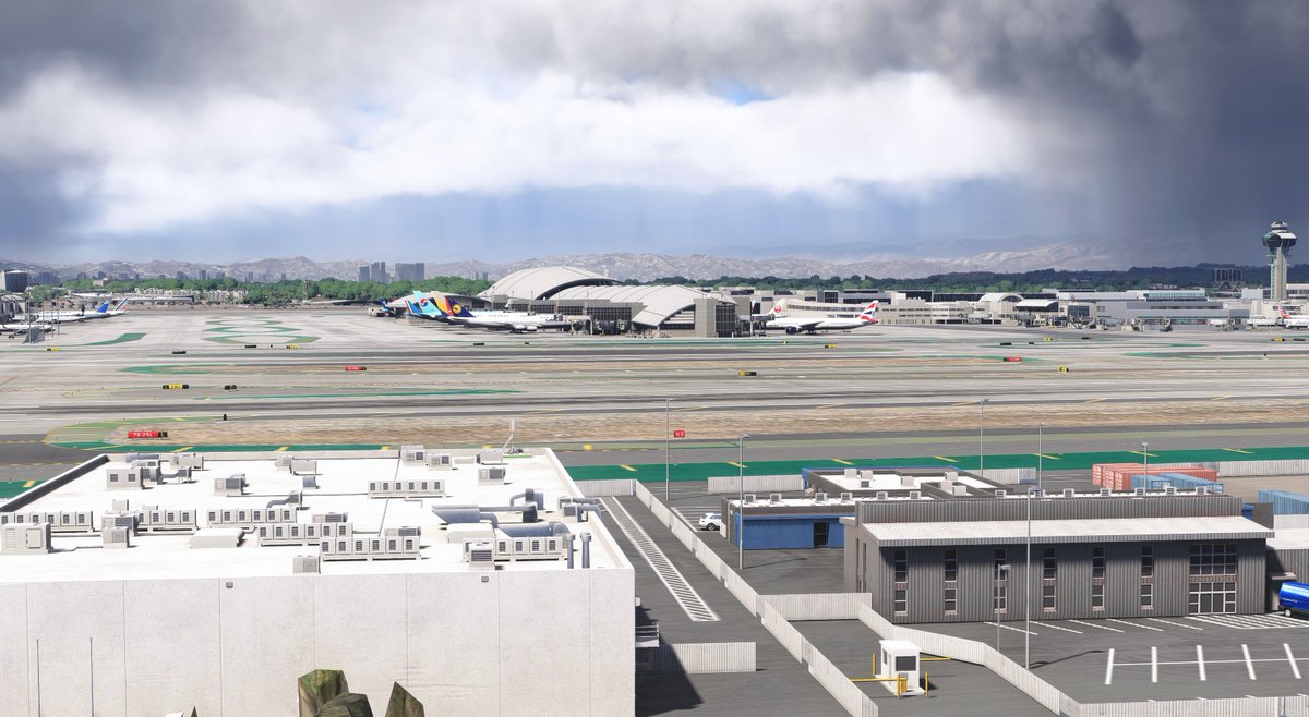 FUK_Nob0525's tweet image. LAXことロサンゼルス国際空港を見学してきました。空港周辺の散策ではYoutubeでライブ配信されている場所の聖地巡礼をしてきました。

#MSFS2024