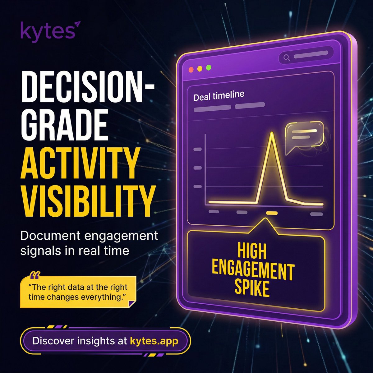 The right data drives smarter decisions. 💡
Unlock efficiency, innovation, and collaboration with accurate, real-time insights. 📈
Turn data into your competitive advantage.

👉 Discover more at kytes.app

#SecureDataRooms #B2BSales #KytesApp