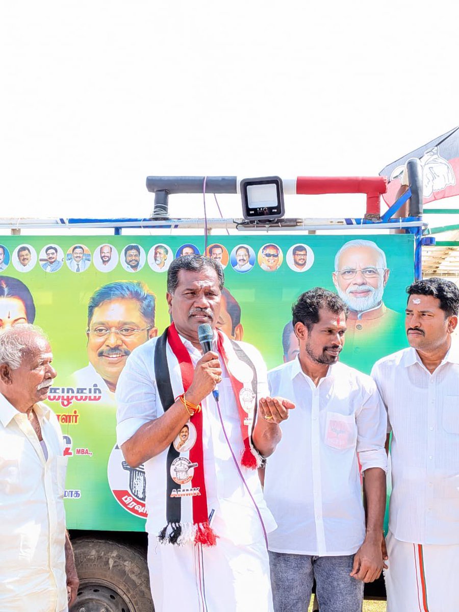 selva_sergent's tweet photo. இன்றைய தினம் (14-04-2026) சாக்கோட்டை கிழக்கு ஒன்றியத்திற்குட்பட்ட கல்லுப்பட்டி பஞ்சாயத்து புலிகுத்திபகுதியில் தேசிய ஜனநாயக கூட்டணி கட்சி சார்பாக காரைக்குடி சட்டமன்ற தொகுதி வெற்றி வேட்பாளர் திரு தேர்போகி பாண்டி அவர்களுக்கு குக்கர் சின்னத்திற்கு வாக்கு சேகரித்தபோது.@AmitShah @annamalai_k @BJP4India @BJP4TamilNadu @NainarBJP @narendramodi @NitinNabin @Shanmug68353210 @smkumarlakshmi @VinojBJP @blsanthosh