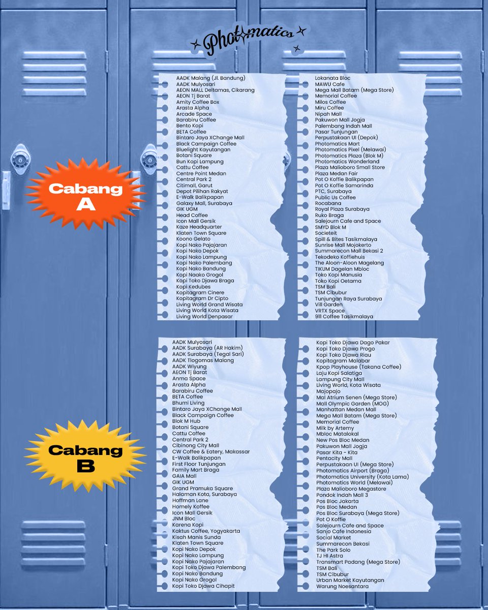 photomaticsid's tweet image. ⭐ Info Event Photomatics × Community (April 2026 Part 2) ⭐

Yuhuuu! Yang ditunggu-tunggu template Event Community bulan April part 2🥰 
Yuk swipe kiri untuk lihat detailnya! 

⚠️Akan ada strip lainnya di part berikutnya
⛔️Hanya tersedia di box biasa/curtain yaa!

Info Jam Buka