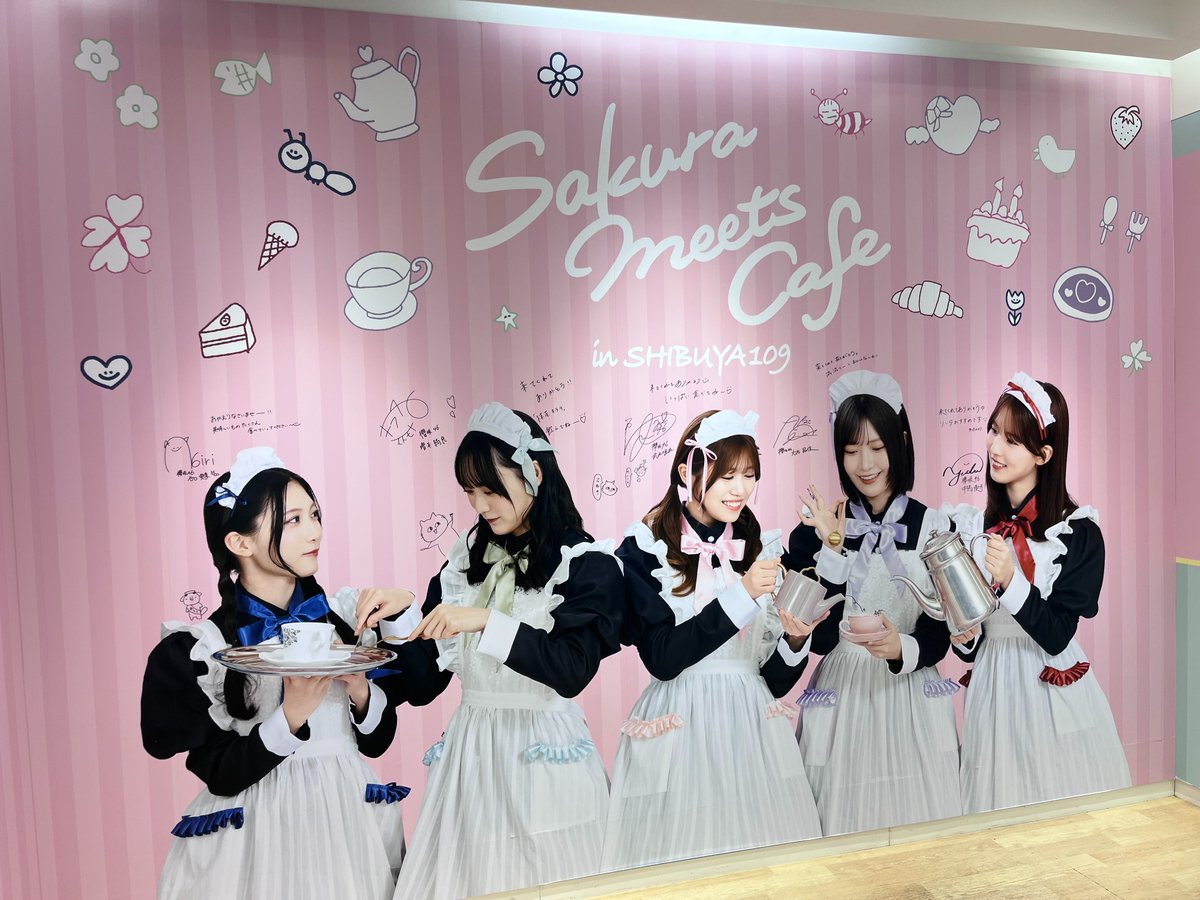 サクラミーツカフェ in SHIBUYA109 tweet media