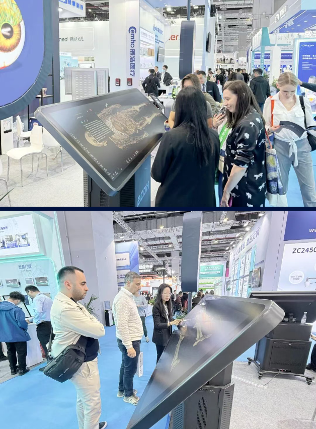 allanqilunshan's tweet image. More than 300 visitors and held in-depth negotiations with distributors from Uzbekistan, Kazakhstan, Indonesia, Egypt and other countries, reaching preliminary cooperation intentions.##MedicalSimulation #HealthcareInnovation #ClinicalTraining #AnatomyEducation #Simulation