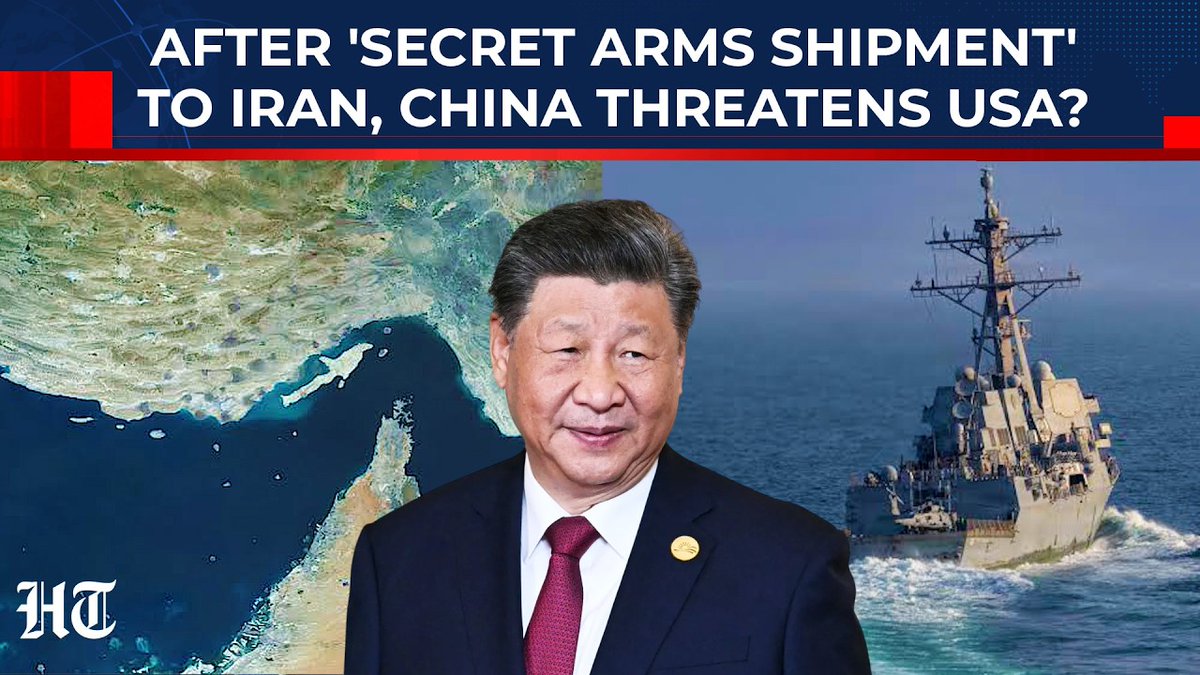 htTweets's tweet image. 🎥#WATCH | “The root cause of the disruption to navigation in the strait lies in the war in Iran… all parties should remain calm and exercise restraint.” With this strong message, China has pushed back against Donald Trump’s naval blockade threat in the Strait of Hormuz.

Don’t