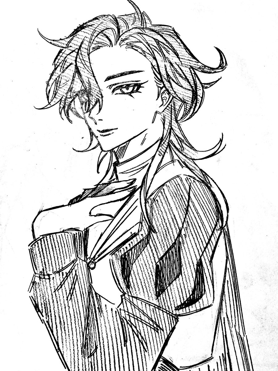 落書き🌹と⚔️