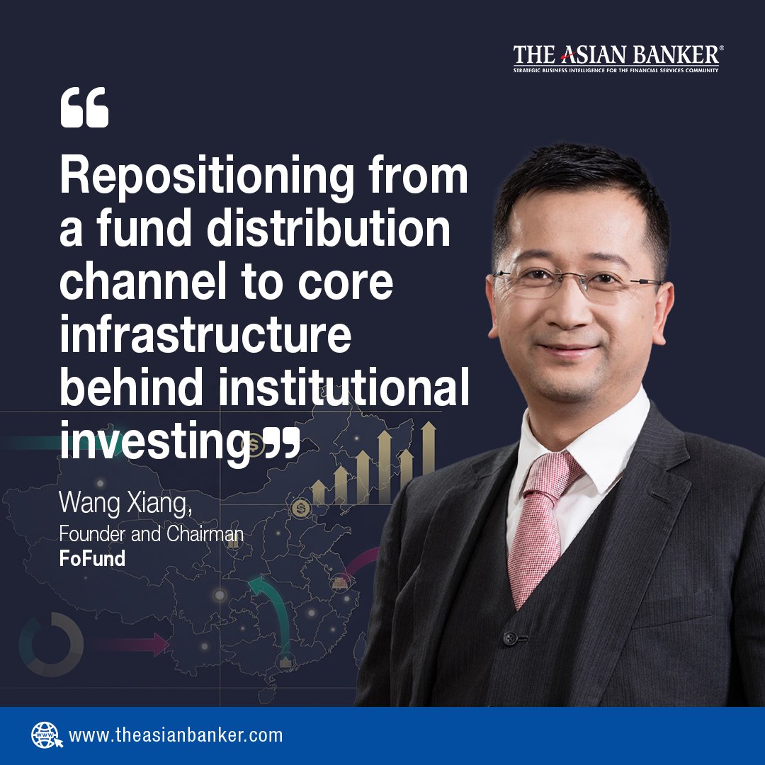 TheAsianBanker's tweet image. Wang Xiang on #Fofund’s institutional platform strategy
RMB 2T (~$276B) processed | RMB 1T (~$138B) serviced | 550 institutions
From fragmented distribution → platform-based investing
Know more: linkedin.com/feed/update/ur…
#AssetManagement #Fintech #ChinaFinance #TABGlobal
