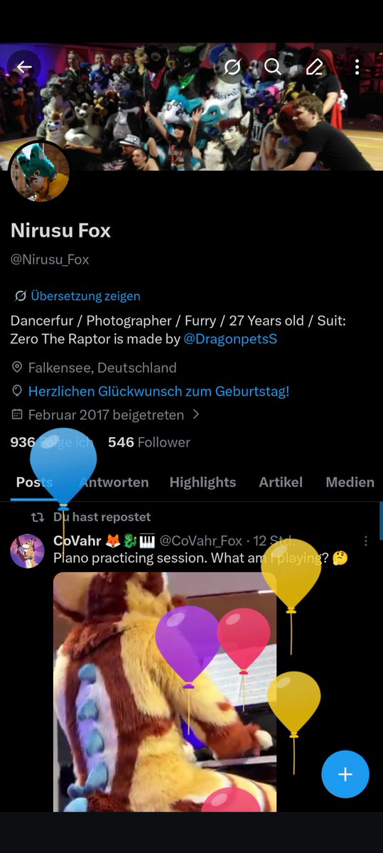 Nirusu Fox tweet media