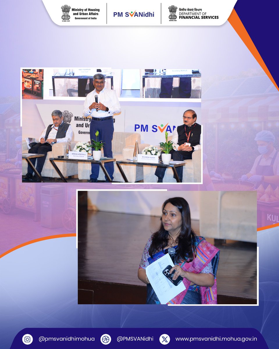 pmsvanidhi's tweet photo. City & state officials across India came together to reimagine Street Food Hubs through better urban planning & design focusing on locally rooted spaces, hygiene, and stronger street food ecosystems.
#PMSVANidhi #Nationalworkshop #fssai https://t.co/WaKFImxN8w