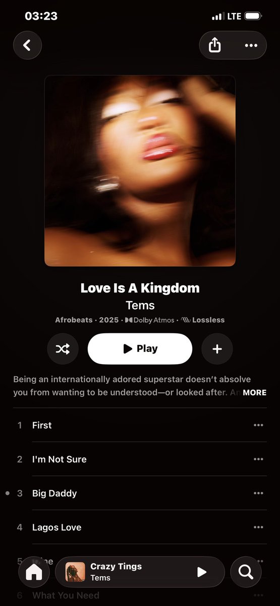 harrshaa7's tweet photo. Davido’s last album was registered under R&B, does that make him an R&B artist?
She can’t be recognized with one genre because she does like three, you can only claim she’s not an Afrobeats artist if she doesn’t do Afrobeats at all.
Wiz also do a lot of R&B in his albums but he still remain an Afrobeats artist.