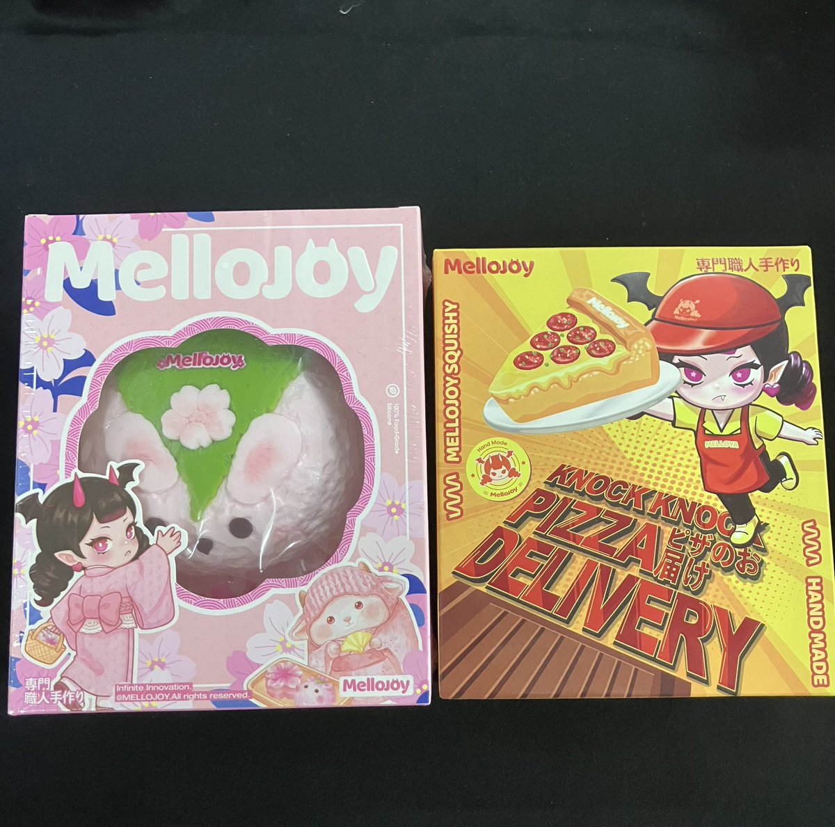 🌟Mellojoyメロジョイ🌟 ムースクリームうさぎ桜餅 ピザのお届けが入荷