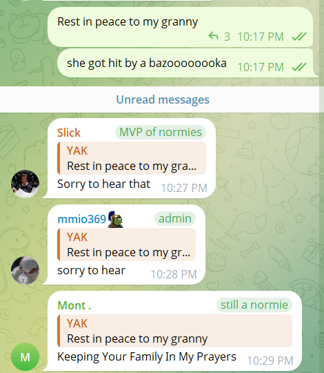 YakuzaDaddy's tweet photo. Bro the trenches so rough right now niggas really thought my grandma got hit by a bazooka 🤣 https://t.co/2QGJ9S63Sh