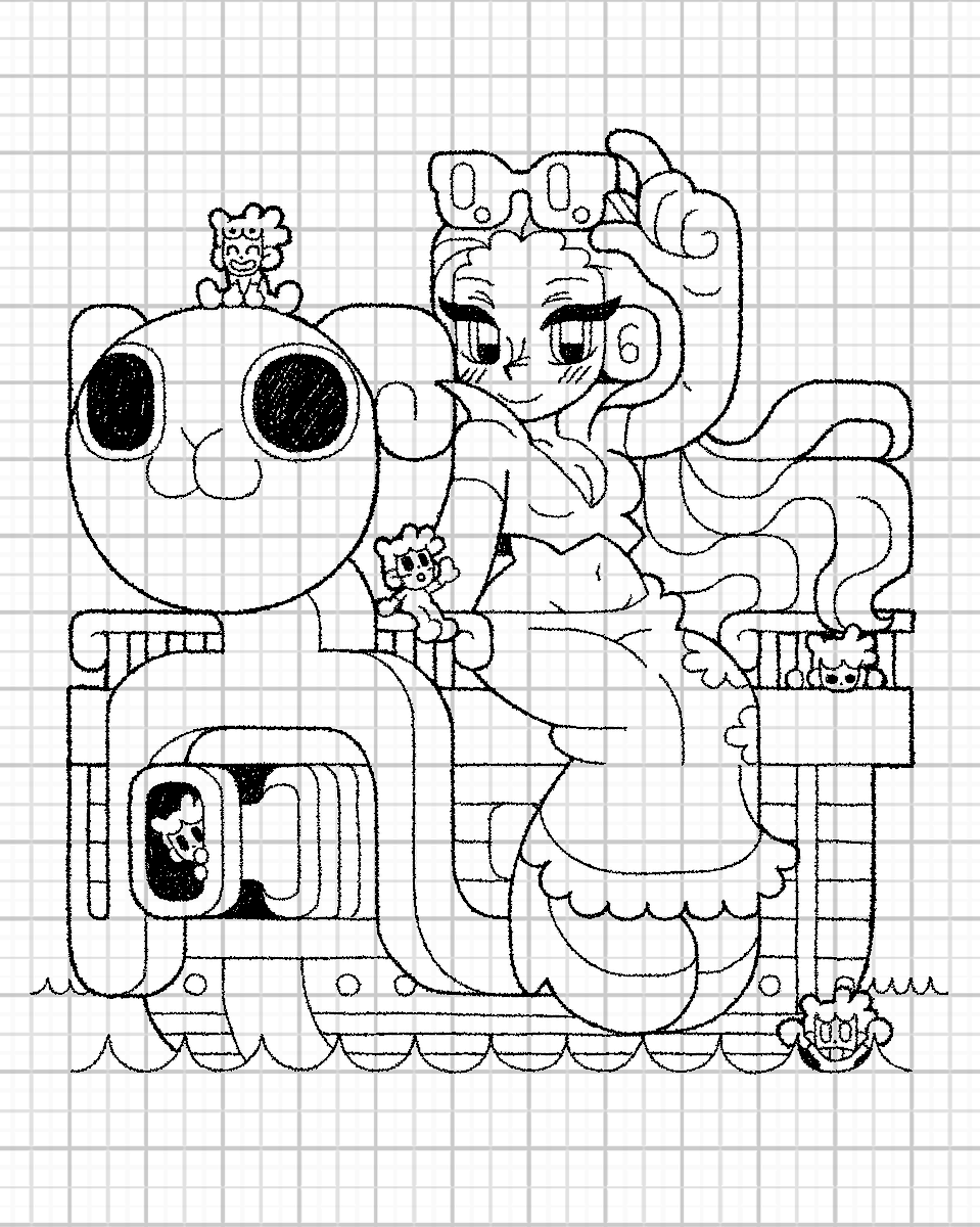 thomdrower 🇨🇱 GRID ART tweet media