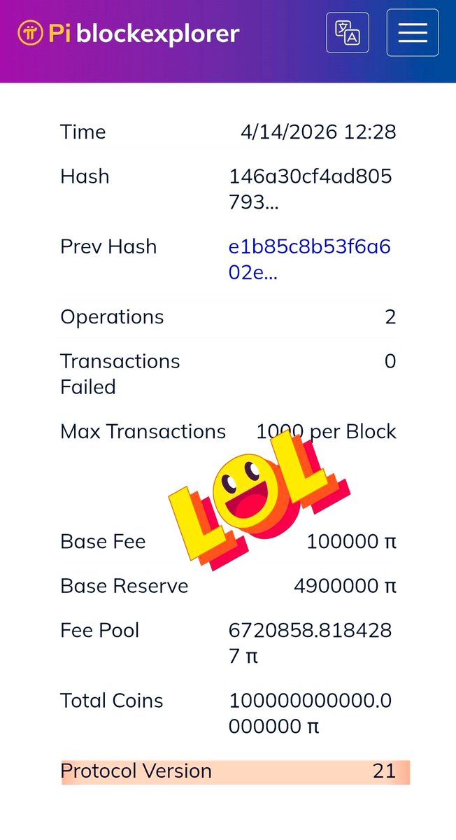 RenzengY65650's tweet image. Just now, the Pi official released the latest news again:
The project team posted two tweets today, informing that the Pi mainnet has been officially upgraded to Protocol 21. 
This is not merely an upgrade; it is also a step towards achieving a complete network. 
The project team