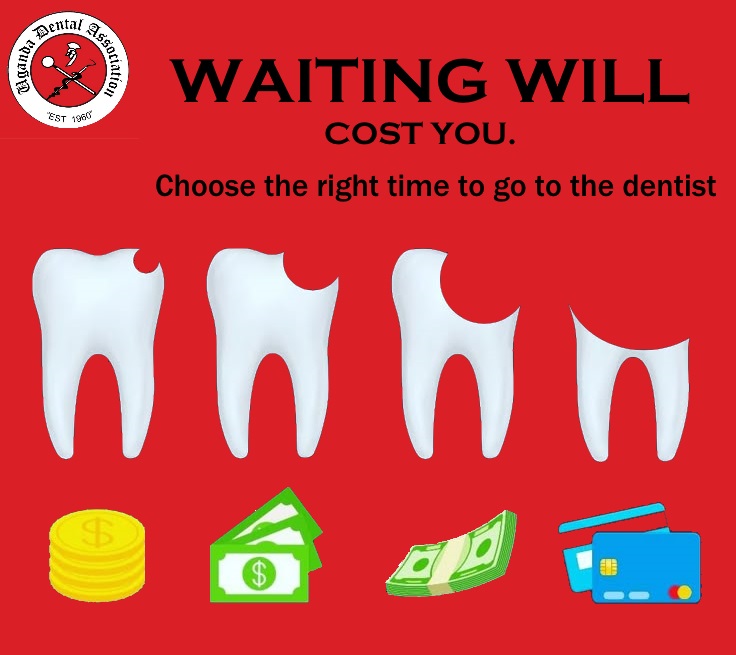 ugandadental's tweet image. Your smile is an investment! The longer you wait to see your dentist, the higher the risk and cost of treatment. Regular check-ups can catch problems early, saving you time and money. Don’t wait for a problem to remind you. Schedule your visit today! #PreventiveCare #HealthySmile