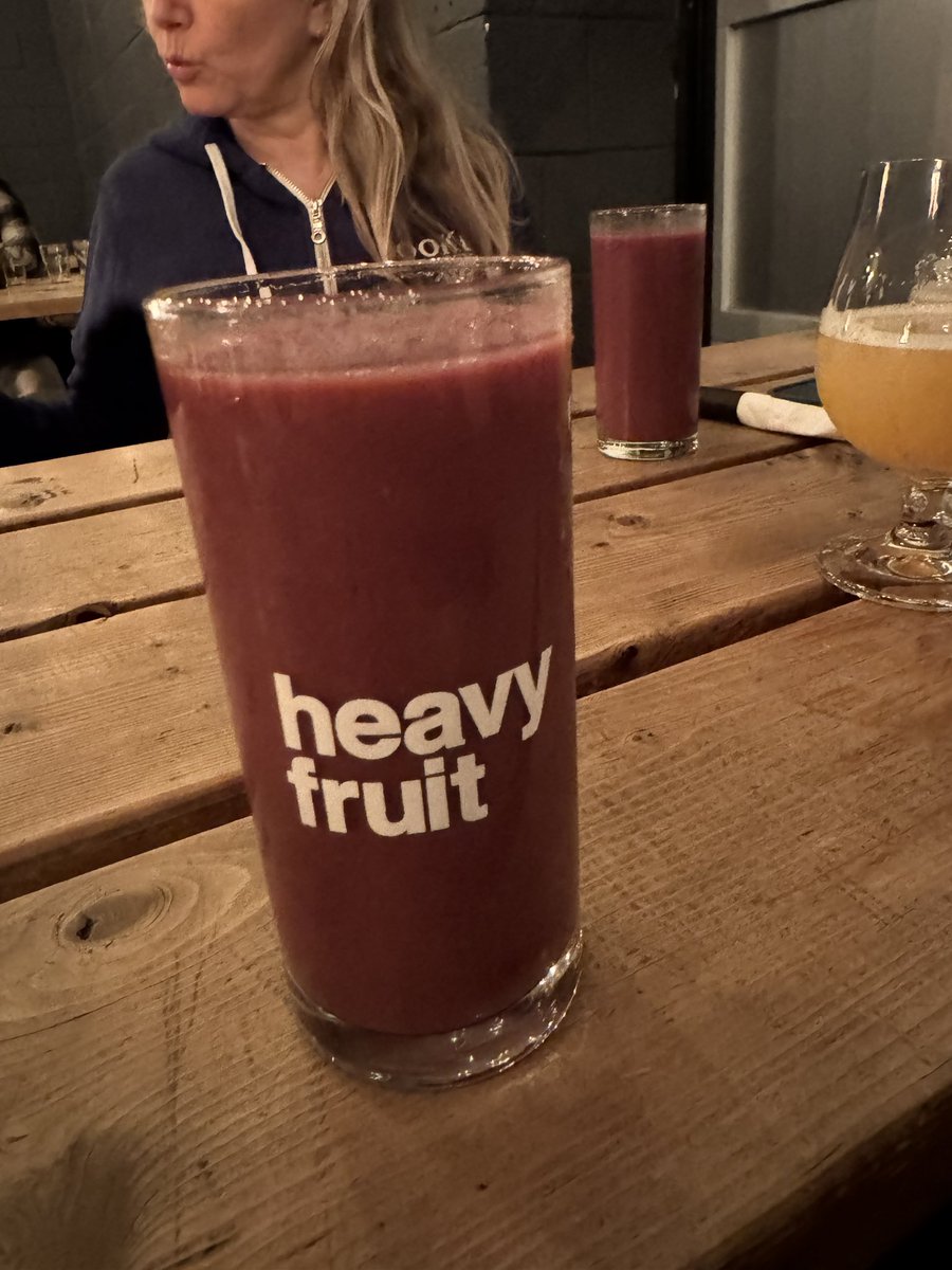 craftbrewjester's tweet photo. Brewstop #33 on the #questtobreak100in2026 was @superfluxbeer we love getting these lil gems at the source , this was stop 4 of the evening so we had to get a few quick bites in as well , plus my sign is always calling . https://t.co/WO12U8wsYs