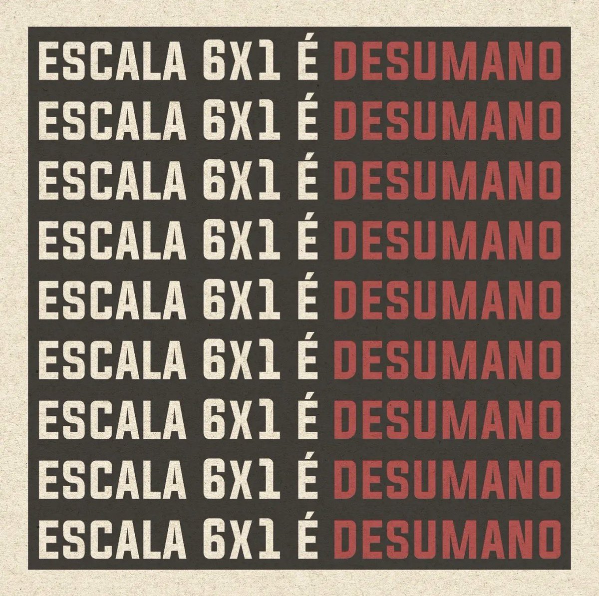 d4entreamigxs's tweet photo. #fimdaescala6x1 https://t.co/6w1ppU5jKM