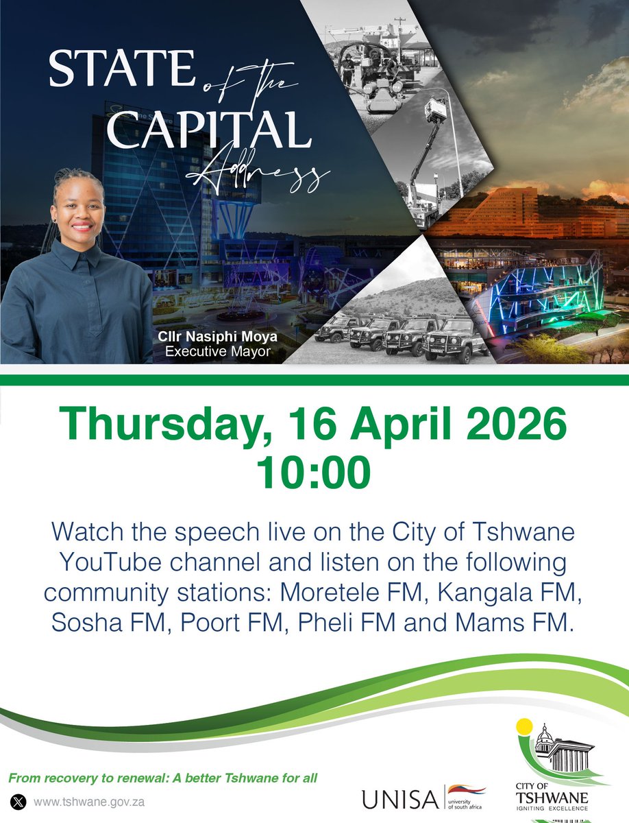 City of Tshwane tweet media