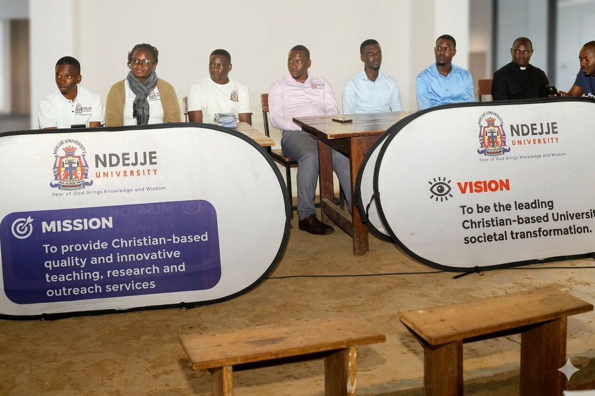 NdejjeUnive's tweet image. Ndejje University Boosts Digital Learning 💻

Ndejje University donated 20 computers to Ssese Farm Institute in Kalangala District, supporting digital learning for over 300 students.

Read more🔗 ndejjeuniversity.ac.ug/ndejje-univers…

#NdejjeUniversity #DigitalLearning #CommunityImpact