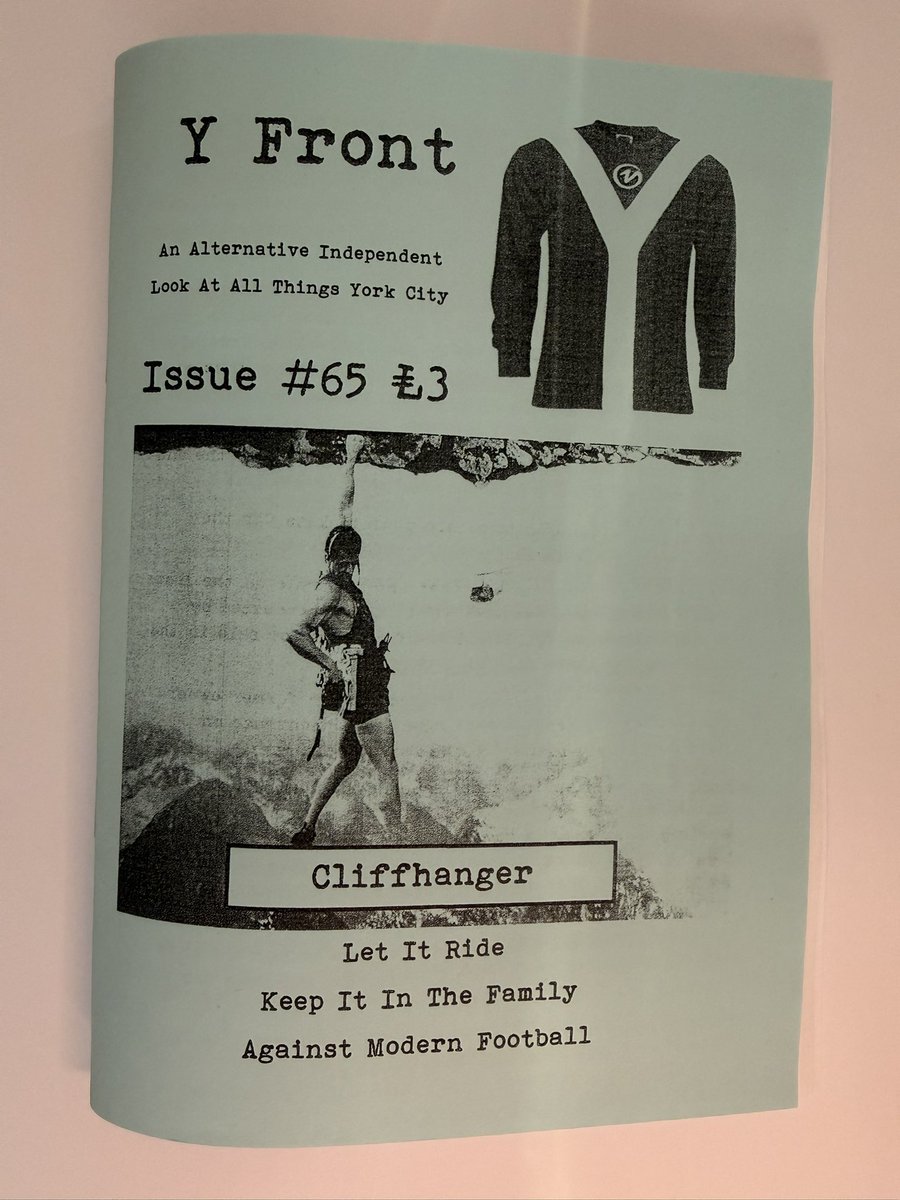 YfrontFanzine's tweet image. The tenth anniversary issue of Y Front is now available at yfrontfanzine.bigcartel.com #ycfc 

Inside you receive our biggest giveaway of 8 (eight) free stickers

On sale Saturday in the Three Cranes from 11am and at the ground from 3pm

Subscriptions all available #fanzines #york