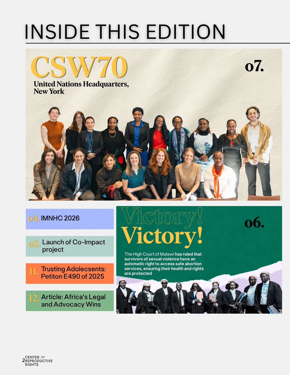 Center for Reproductive Rights Africa tweet media