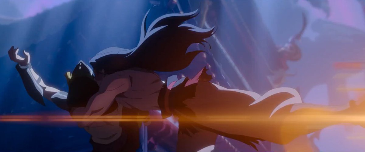 KyriesBrain's tweet photo. Sokka vs Zuko saving toph from a free fall #avatar https://t.co/geWlw6BIbR
