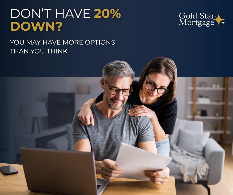 Loans_Steph's tweet photo. Don’t have 20% down?
You still have options.
Let’s find the right approach for you.

#Homebuying #Homeownership
#GoldStarMortgage #WeAreGoldStar https://t.co/GZfnuhWVAV