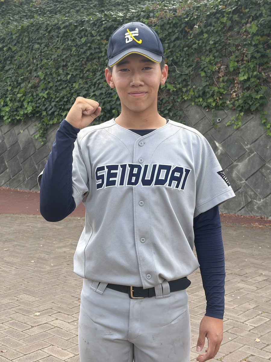 hamaki_amayakyu's tweet photo. （大宮公園）西武台12ー３大宮＝７回Ｃ…西武台の二刀流2年生⑩戸田航碧が2番DHで出場。左中間へ二塁打を放ちました。6回から公式戦で初めてマウンドに上がり、2回を1安打2三振で無失点。最速145㎞右腕は「投げて打って、チームを勝たせることの出来る選手になりたい」と目を輝かせていました。 https://t.co/aOMfcdwLXZ
