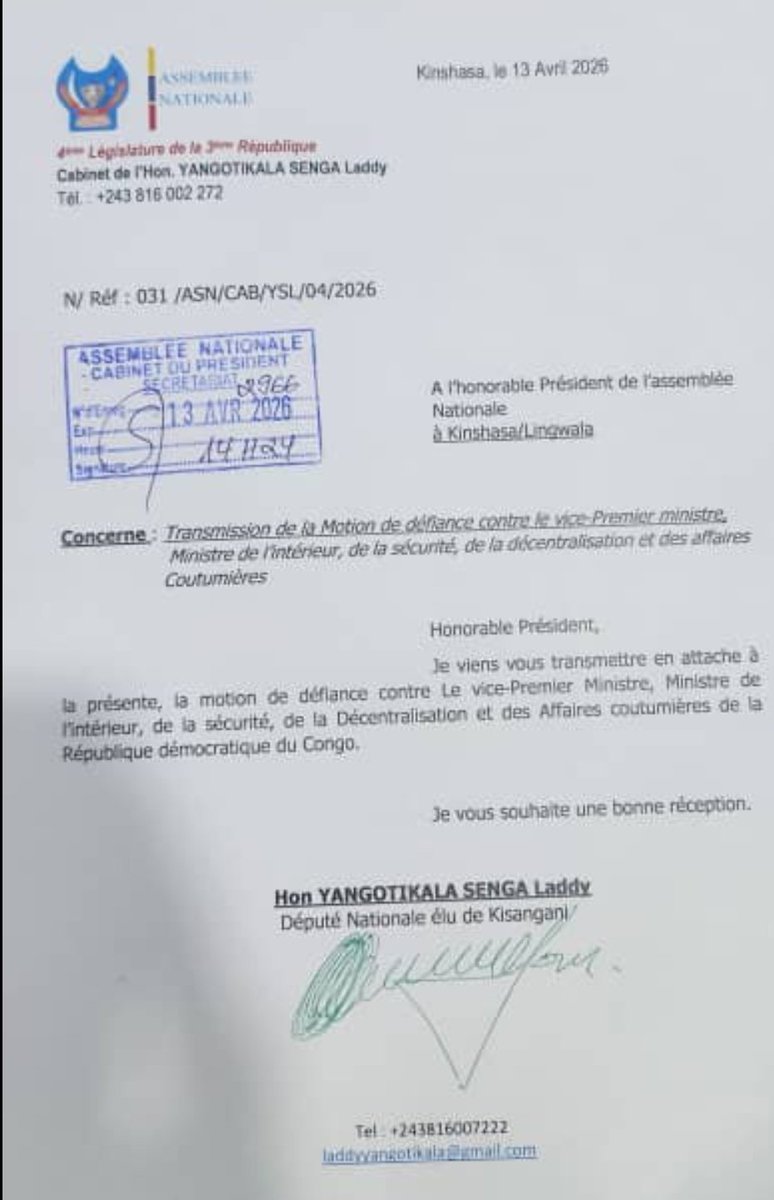 BENITA TSHISEKEDI ÉTAT DE DROIT ❤️💛💙 tweet media