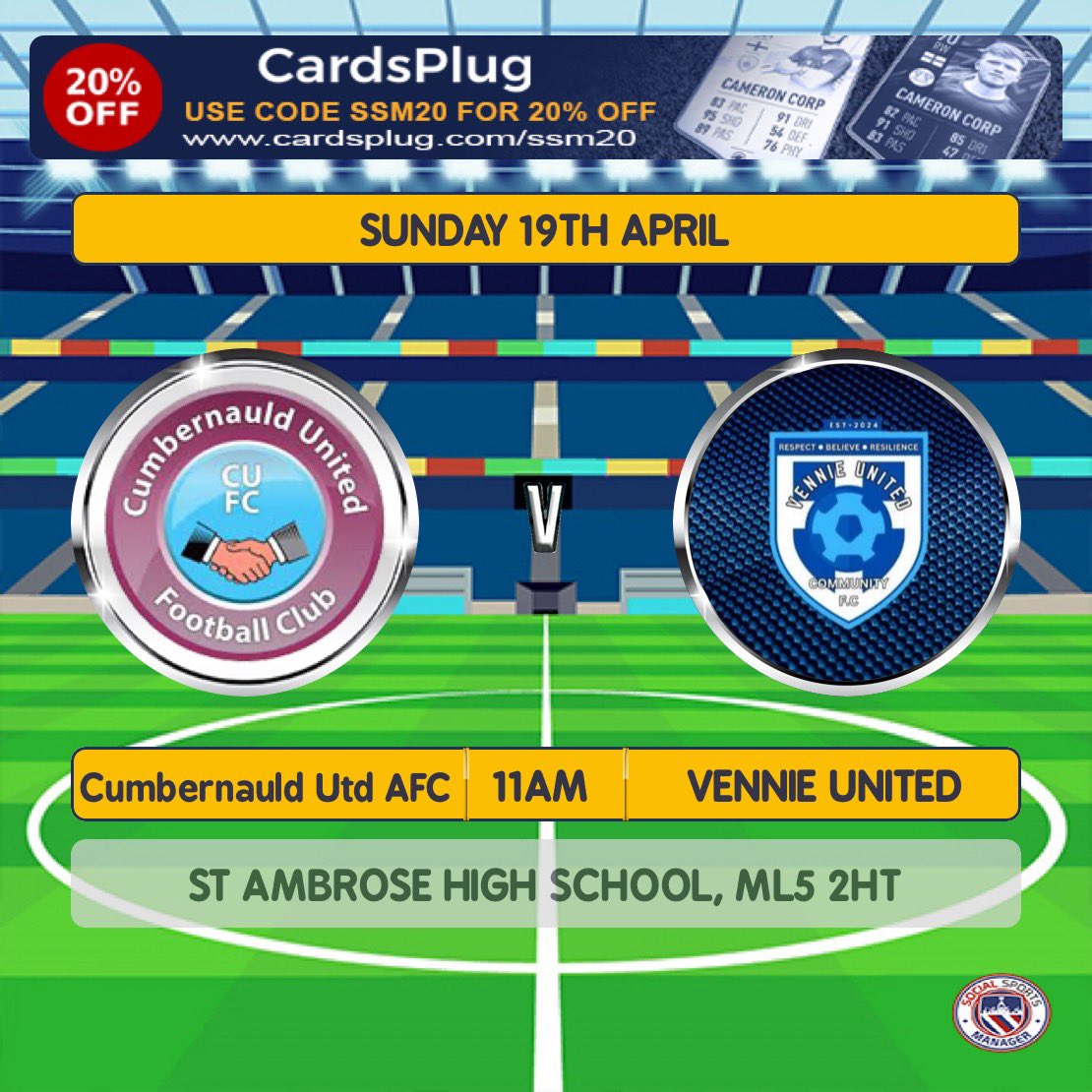 Cumbernauld United Amateurs tweet media