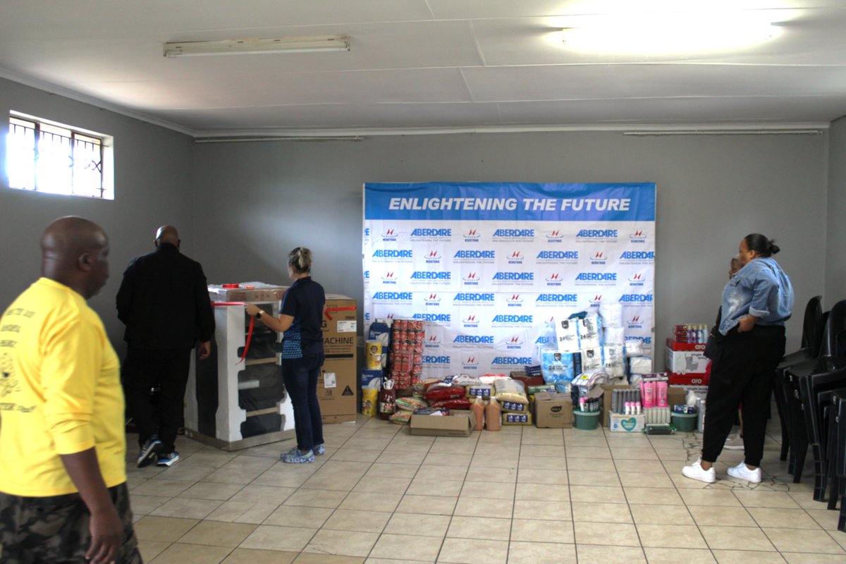 AberdareCables_'s tweet image. Aberdare Cables is honored to contribute essential items to the Elethu Cheshire Home located in Daveyton. This reflects the company’s commitment to corporate social responsibility and dedication to making a positive impact in our communities.

#Aberdare  #MemberofHengtong #Elethu