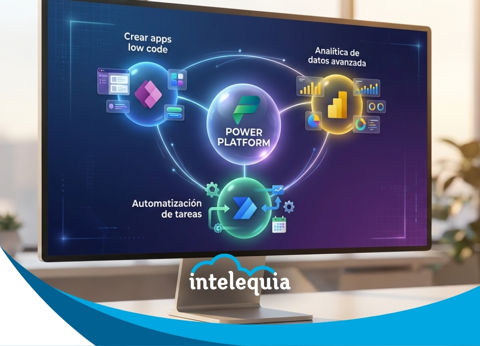 intelequia's tweet image. 💻 ¿Automatizar procesos y crear apps sin ser desarrollador? #PowerPlatform es tu solución 💫

La tecnología Low Code está revolucionando la forma en que las empresas crean soluciones a medida y optimizan sus procesos. Con Power Platform de Microsoft, tu empresa puede:

📊