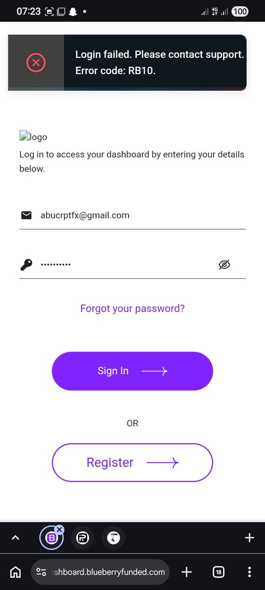 _AATrades's tweet image. 48hrs+ after this post and still no contact from @BlueberryFunded or their team.
They then went ahead to BAN me from their platform. 
This says a lot about them. 
One thing we're sure about now is that: 

1. They're not in this business to help traders.
2. Broker backed propfirm