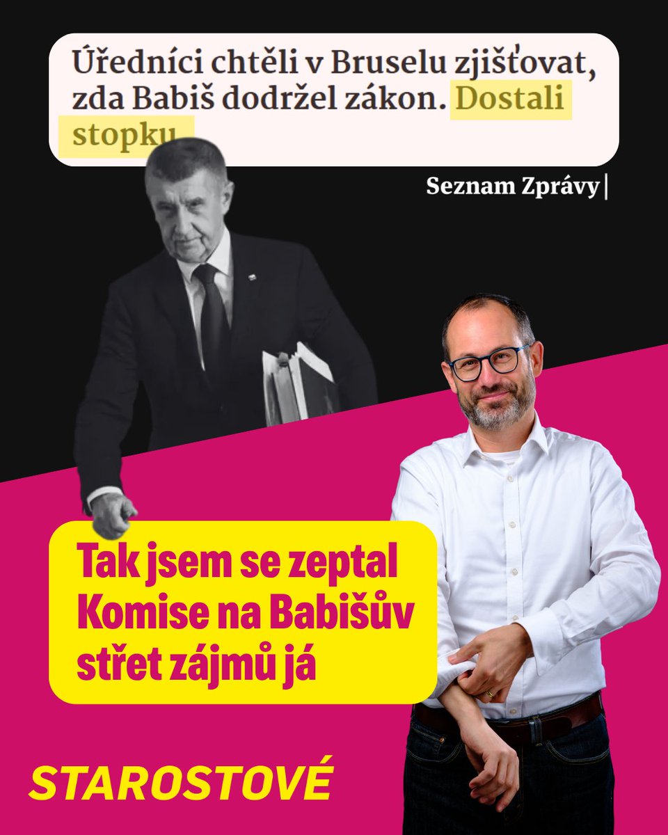 Dotazy, které měly přijít, nepřišly. Babiš evidentně nechce, aby se šťouralo do jeho manévru s Agrofertem.

Je legitimní se ptát Evropské komise, jak to je se střetem zájmů premiéra, protože může ohrozit peníze pro všechny ostatní. Úředníci odvedli dobrou práci. Tak jsem jejich