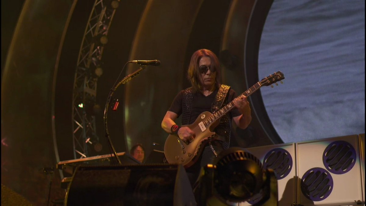 narrowgate610's tweet photo. 『Tak B'z Live-Gym 2026 FYOP+ Playing Guitar』

Gibson Flying V Korina 50th Anniversary 2008 #8-8163

Gibson Michael Schenker 1971 Flying V

Gibson / Tak Matsumoto Double Cutaway Prototype Pink

Gibson / Tak Matsumoto Double Cutaway Custom Prototype #2007-4

Gibson TAK MATSUMOTO Double Cutaway GOLDTOP AGED #G001

Gibson Les Paul Tak Matsumoto Canary yellow

Gibson Les Paul Gold Top 1957 #7-3956

Gibson Les Paul Gold Top 1956 P-90 #615315

Gibson Moderne

fender Stratocaster SRV

Ernie Ball Music Man EVH Model Trance Gold

#bz #TakMatsumoto #KoshiInaba #LiveGym2026 #FYOPplus #サンドーム福井 Tak使用ギター
