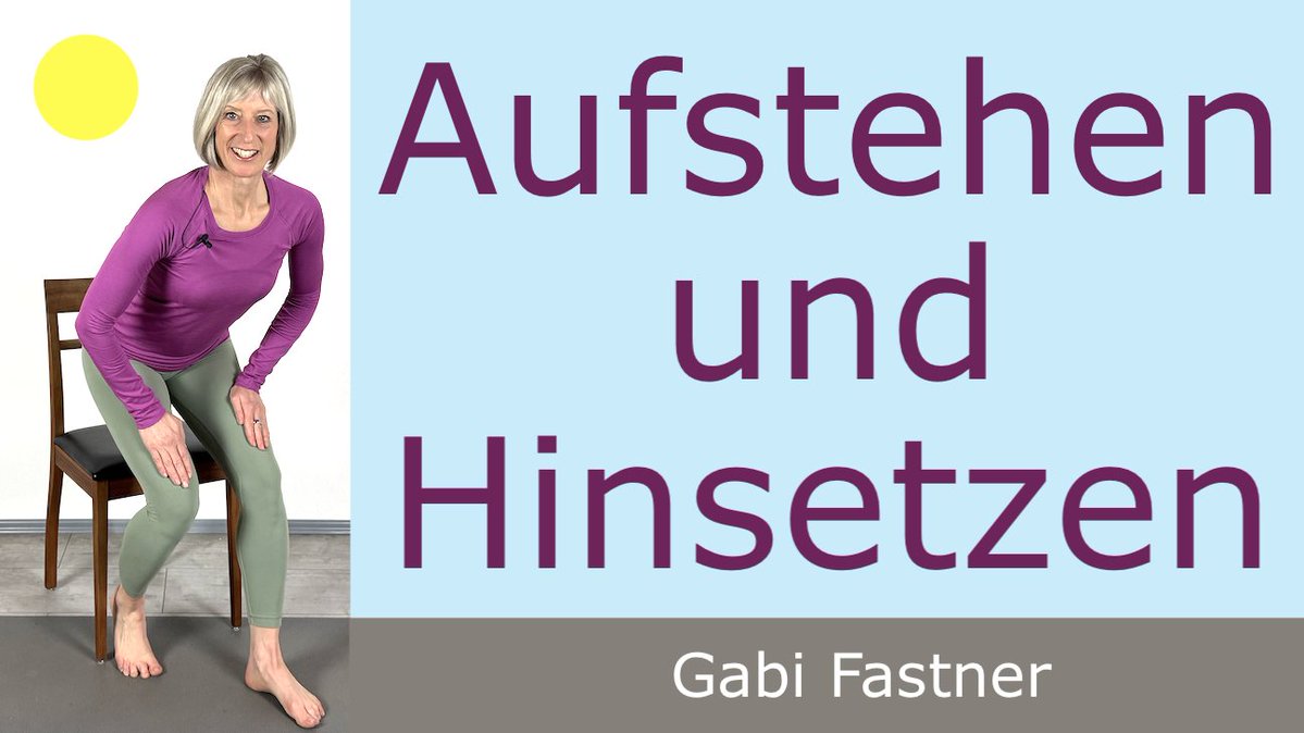gabifastner's tweet image. Hier mein neues Mitmachvideo "🦵18 min. Aufstehen &amp;amp; Hinsetzen | Beinkraft &amp;amp; Technik verbessern | Alltag durch Training erleichtern"
youtube.com/watch?v=wsF3u4…
Viel Spass und Erfolg
#Bewegung #Training #Fitness #Sport #Video #Hockergymnastik #Beinkraft #Alltag #Seniorengymnastik