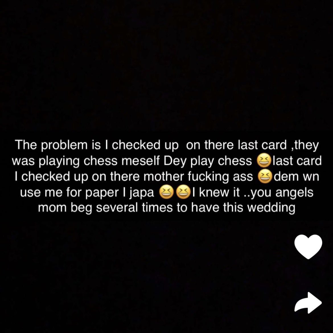 peace_igho's tweet image. “ Angel’s mom is a useless mother. I suppose arreșt all of you”.  Angels wife cries out.