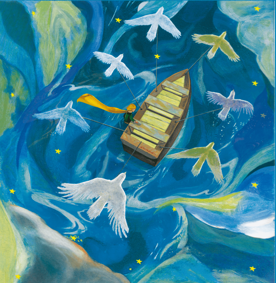JoelChevrette's tweet photo. "The Little Prince" isn’t just a kids’ book—it’s a mirror for grown-ups. Found the fox’s line “You become responsible forever for what you’ve tamed” hitting too close to home today. Who else has this on their re-read list #BookLovers #TheLittlePrince #ReadingNook https://t.co/cHTcZeNJ3w