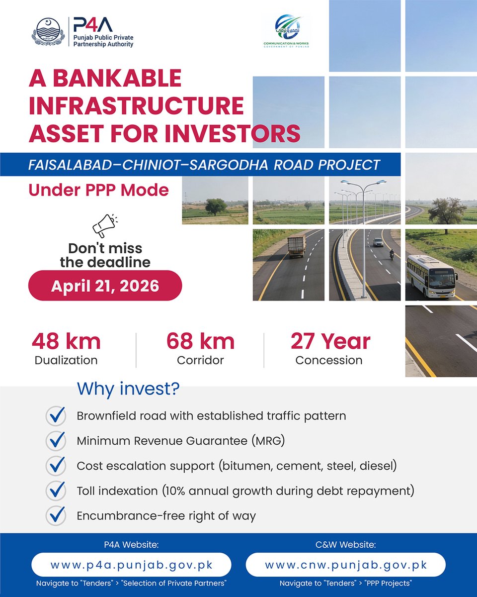 Punjab Public Private Partnership Authority tweet media