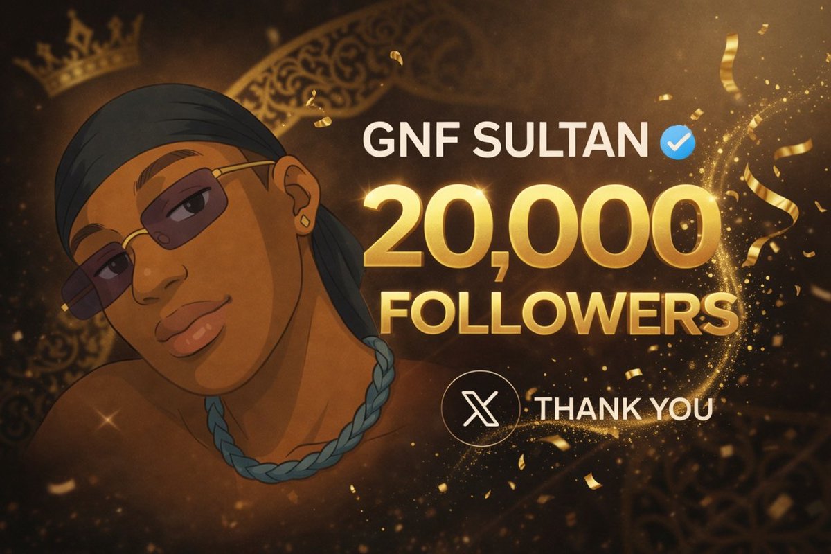 🎉20K SULTANS achieved!🥺
GOD DID 🙏
Thank you family 👥❤️