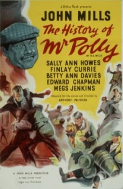 daveainsworth63's tweet image. Film of the day - The History of Mr Polly (1949) Bright version of H G Wells' comic novel starring John Mills, Sally Ann Howes, Finlay Currie, Megs Jenkins, Betty Ann Davies and Gladys Henson @TalkingPicsTV 11.15 am this morning #JohnMills #HGWells