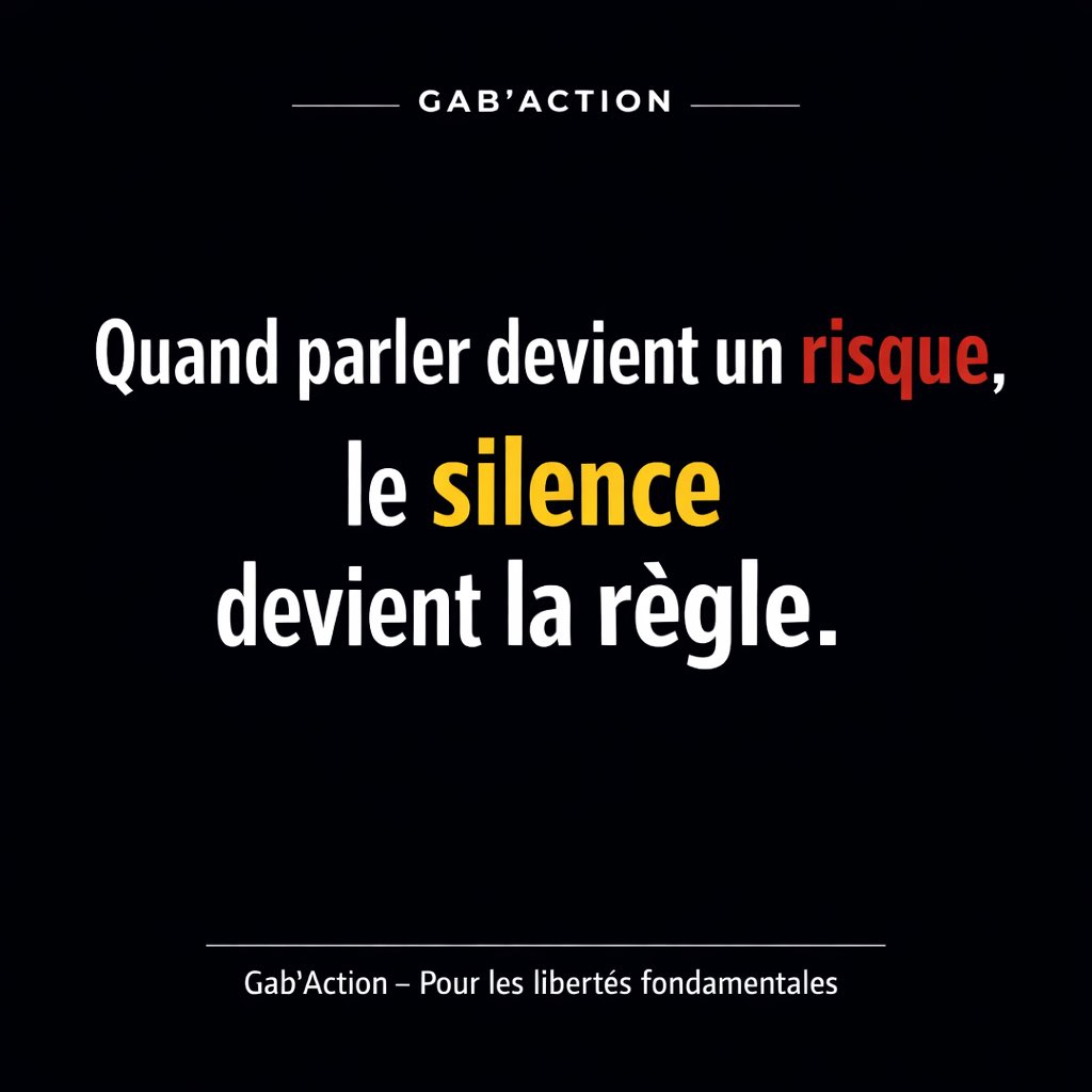 TheGabaction's tweet image. Le coût de la prise de parole est devenu très élevé au #Gabon l’effet dissuasif fait son travail vu les peines encourues énoncées dans l’ordonnance n°0011/PR/2026 du 26 février 2026. Le Gabon devient-il une dictature discrètement de manière progressive sous nos yeux? @Mediapart