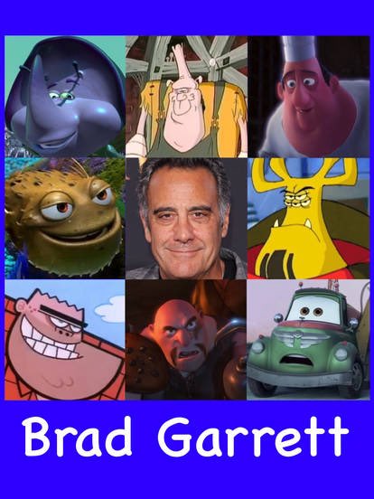 jdlomboy's tweet image. Happy birthday  #BradGarrett ! #FindingNemo #Planes #Ratatouille #ABugsLife