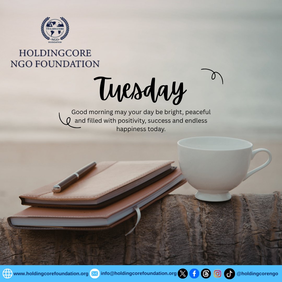 Holdingcorengo's tweet image. Commit to bringing one positive thought into every meeting today.

#TuesdayTips #PositiveVibes #BrightFuture #KeepShining #HoldingcoreEMPFoundation