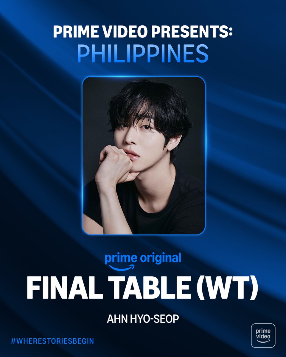 #AhnHyoseop will light the kitchen on fire in Final Table. Blazing the screen soon! #PrimeVideoPresentsPH #WhereStoriesBegin #FinalTableOnPrime