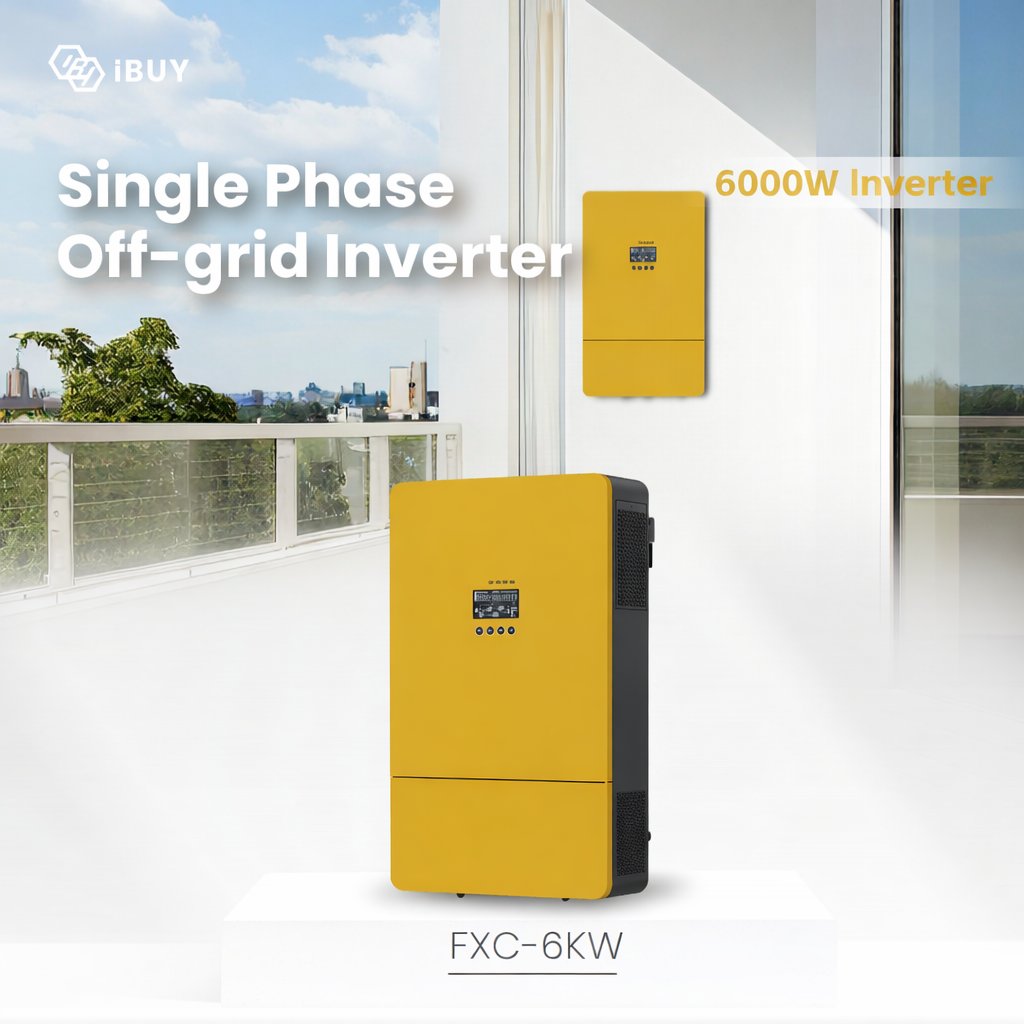 iBUY_IMEX's tweet image. Power Your Independence with Smart Energy ⚡

The FXC-6KW Off-Grid Inverter is designed to deliver reliable and flexible energy solutions for modern applications.

Reliable. Intelligent. Future-ready.

#iBUY #SolarInverter #OffGridSolution #EnergyStorage #SmartEnergy #Renewable