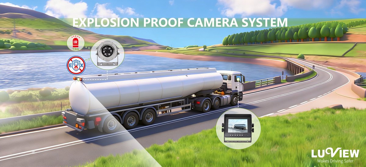 ShenzhenLuview's tweet image. Luview Explosion-Proof Camera System: Reliable Safety Monitoring for Oil Tankers &amp;amp; Hazardous Transport Fleets
Product details:luview.com/product/explos…
E-mail: sales@luview.com
#Luview #ExplosionProofCamera #VehicleSafety #IndustrialSafety #OilAndGas #RearViewSystem