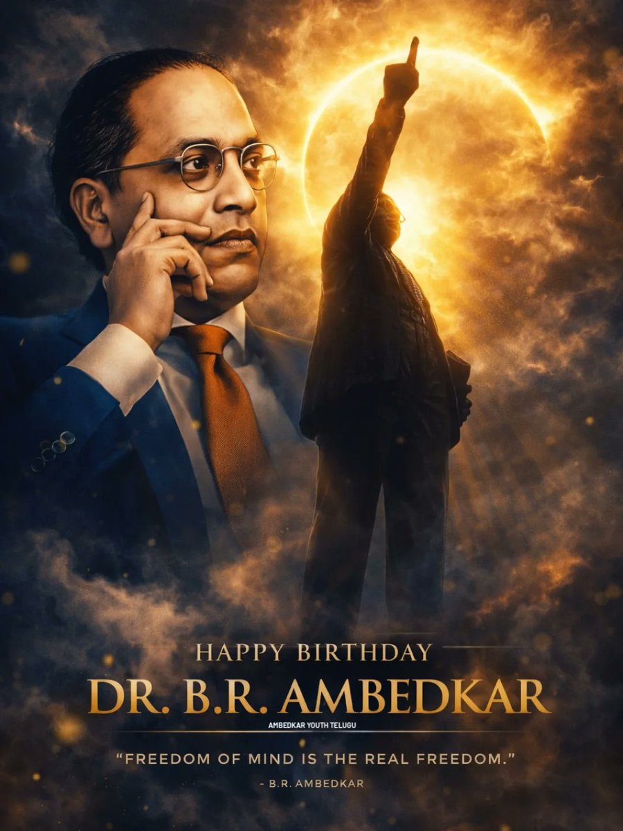 Nischith_N's tweet photo. "Religion is for man &amp; not man for religion" - B.R. AMBEDKAR

#Ambedkar words remain a revolution in every era. 🔥

#SocialJustice #BhimRaoAmbedkar #JaiBheem #BabasahebAmbedkar https://t.co/JGWHpvAY2s