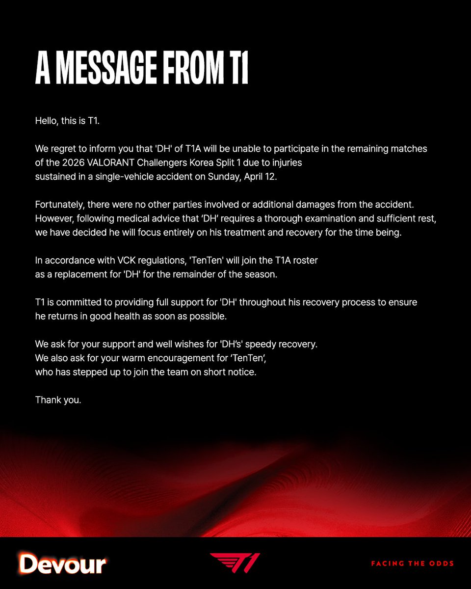 T1 VALORANT tweet media