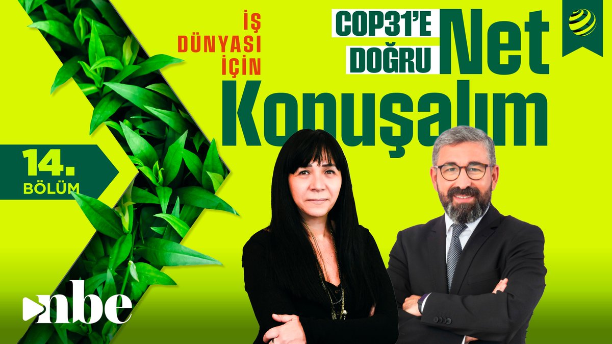 NBE_TV's tweet photo. ⁉️Yeşil yatırım kararında yapılan yanlışlar

💬Sürdürülebilirlik yazarı @didemeryar soruyor, @turkonfed Yeşil Dönüşüm Komisyonu Başkanı ve Escon CEO’su Onur Ünlü (@DwDPasha) değerlendiriyor

#YeşilDönüşüm #Sürdürülebilirlik #SürdürülebilirFinans